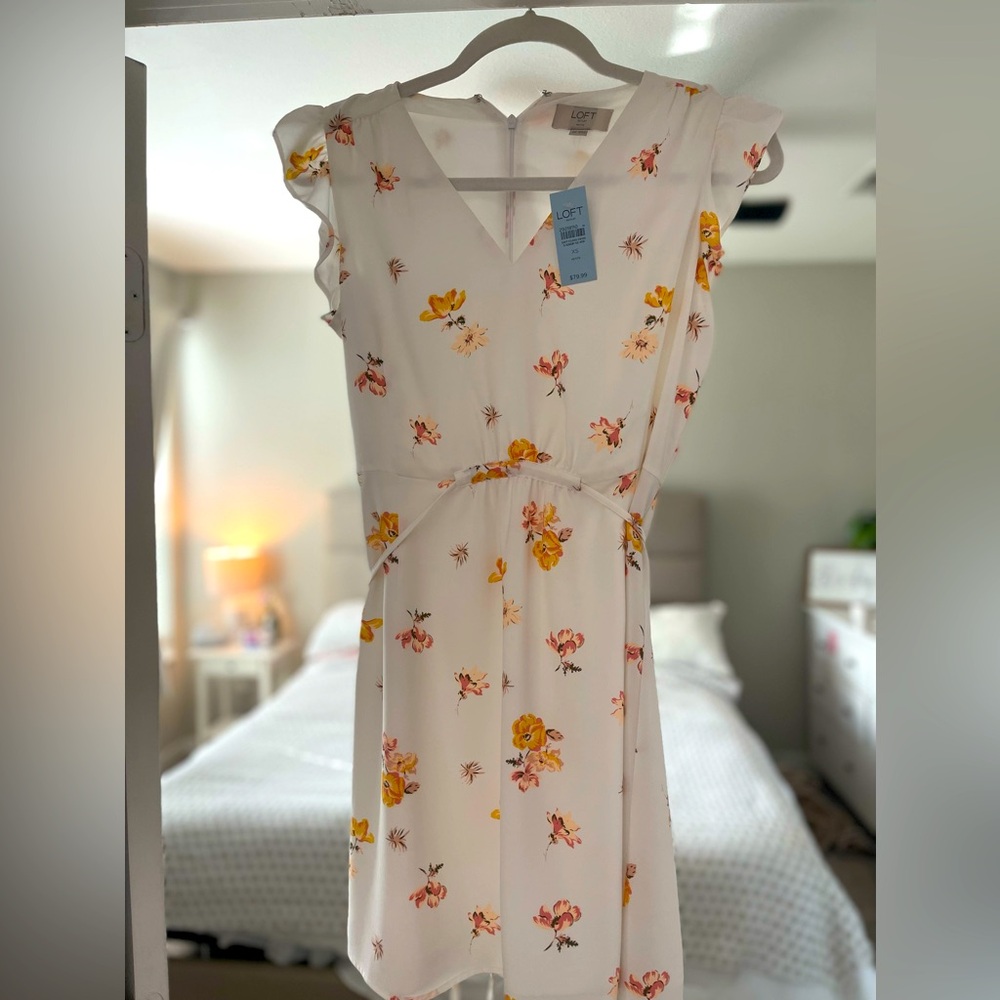 Brand new with tags. Loft petite dress